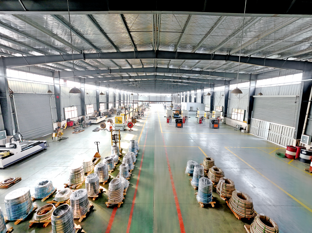 Steel strip warehouse